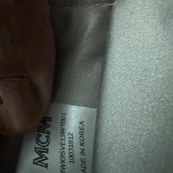 MCM White and Pink Studded Backpack - Picture 16 of 16